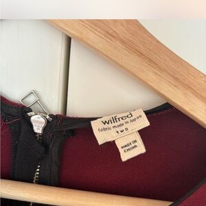 Wilfred Deep Red dress